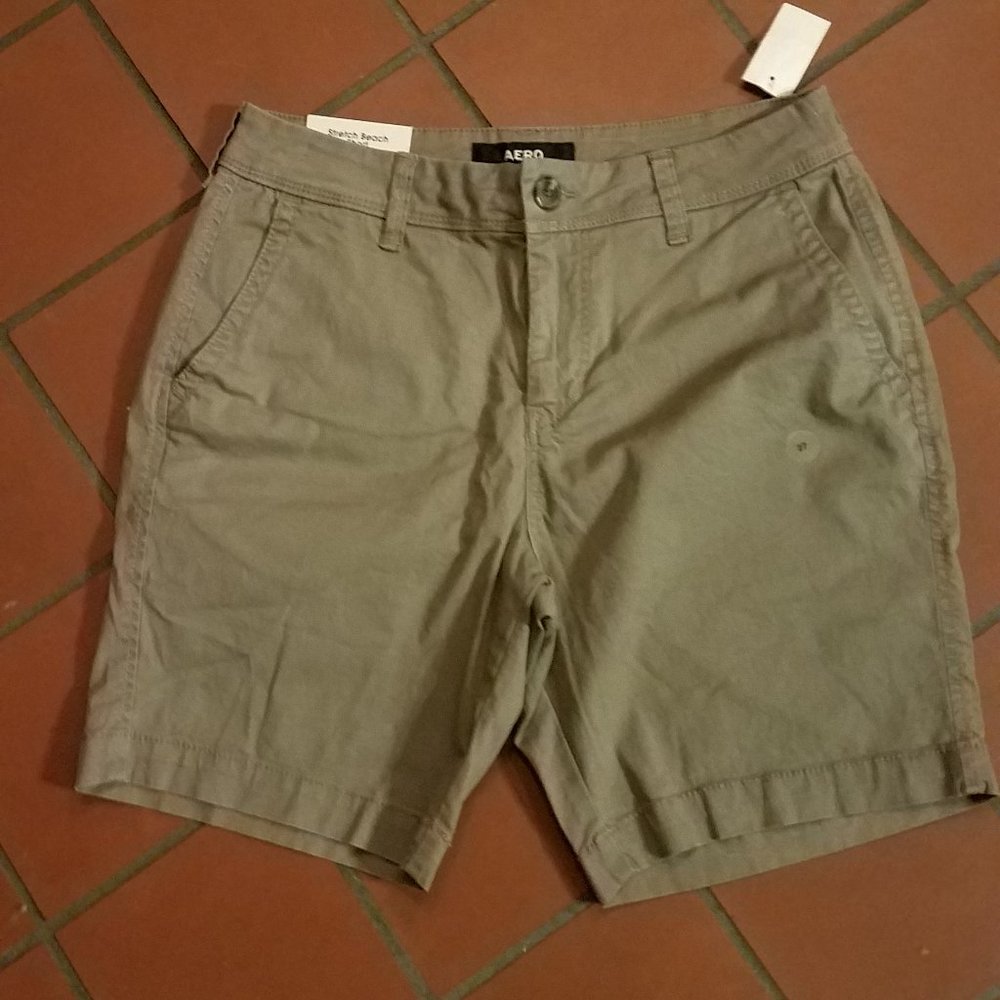 AERO Boys khaki shorts, 27" Waist
